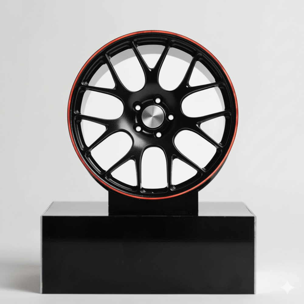 7-Spoke Trackline | Schwarz